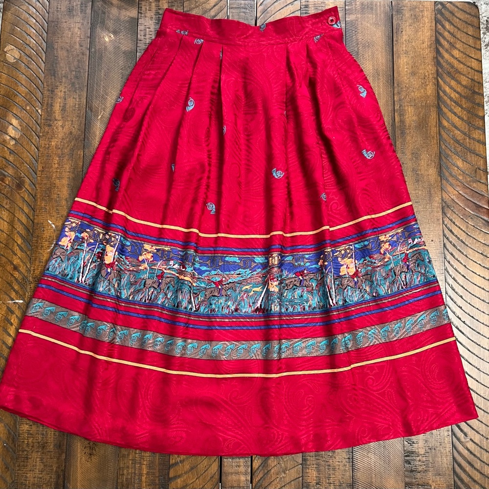 Chaus Vintage 80/90 Equestrian/Hunting Skirt Size 6P